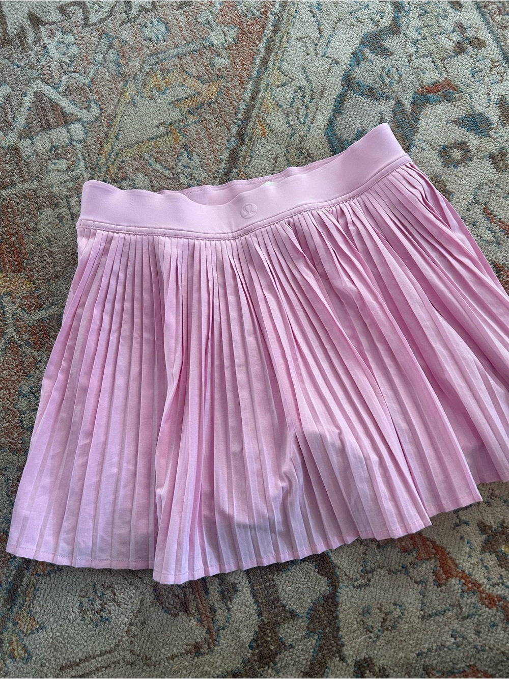 lululemon athletica Pink Pleated Skater Tennis Skirt - Picture 2 of 5